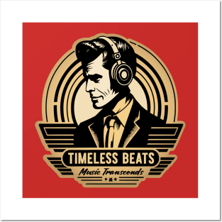 Timeless Beats - Music Transcends Posters and Art